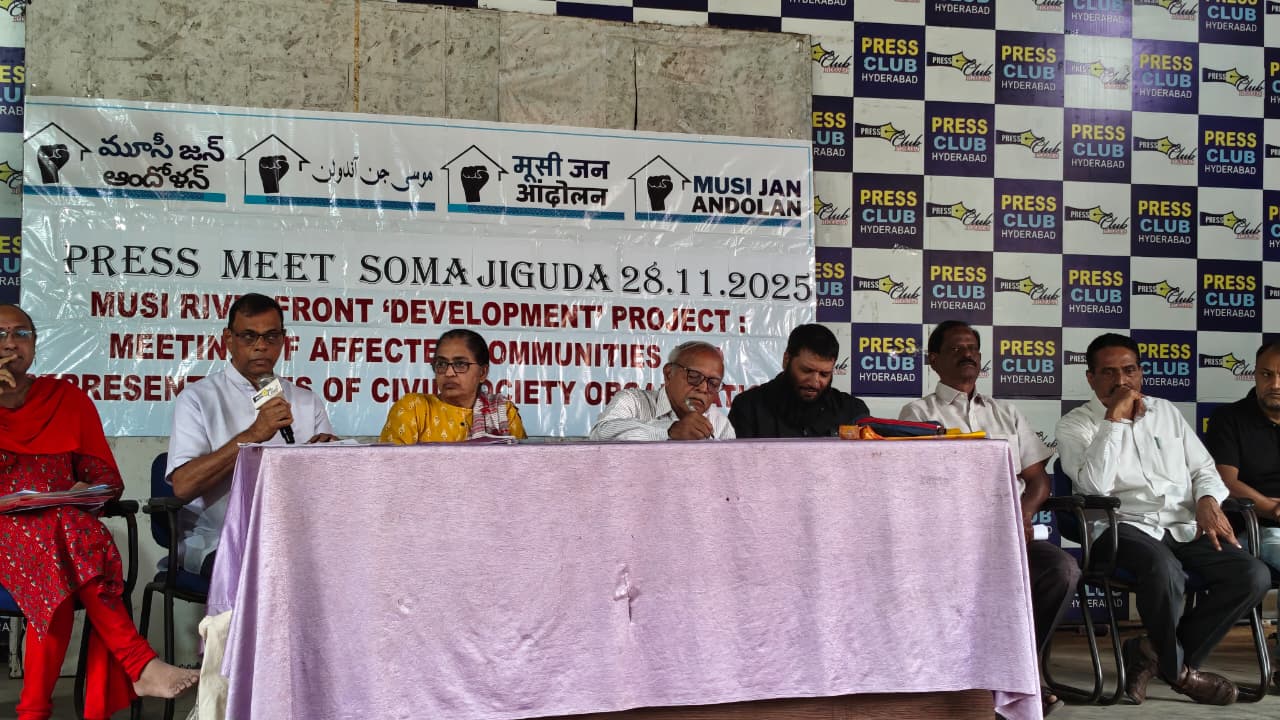 Declaring the project a “mega real-estate venture disguised as river rejuvenation, MJA warned that it would launch widespread on-ground protests and pursue legal remedies if the government continues to ignore public concerns.