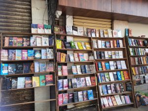A book shelf in Abids.