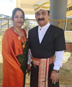 Yeshoda and Prakash Kariappa K.