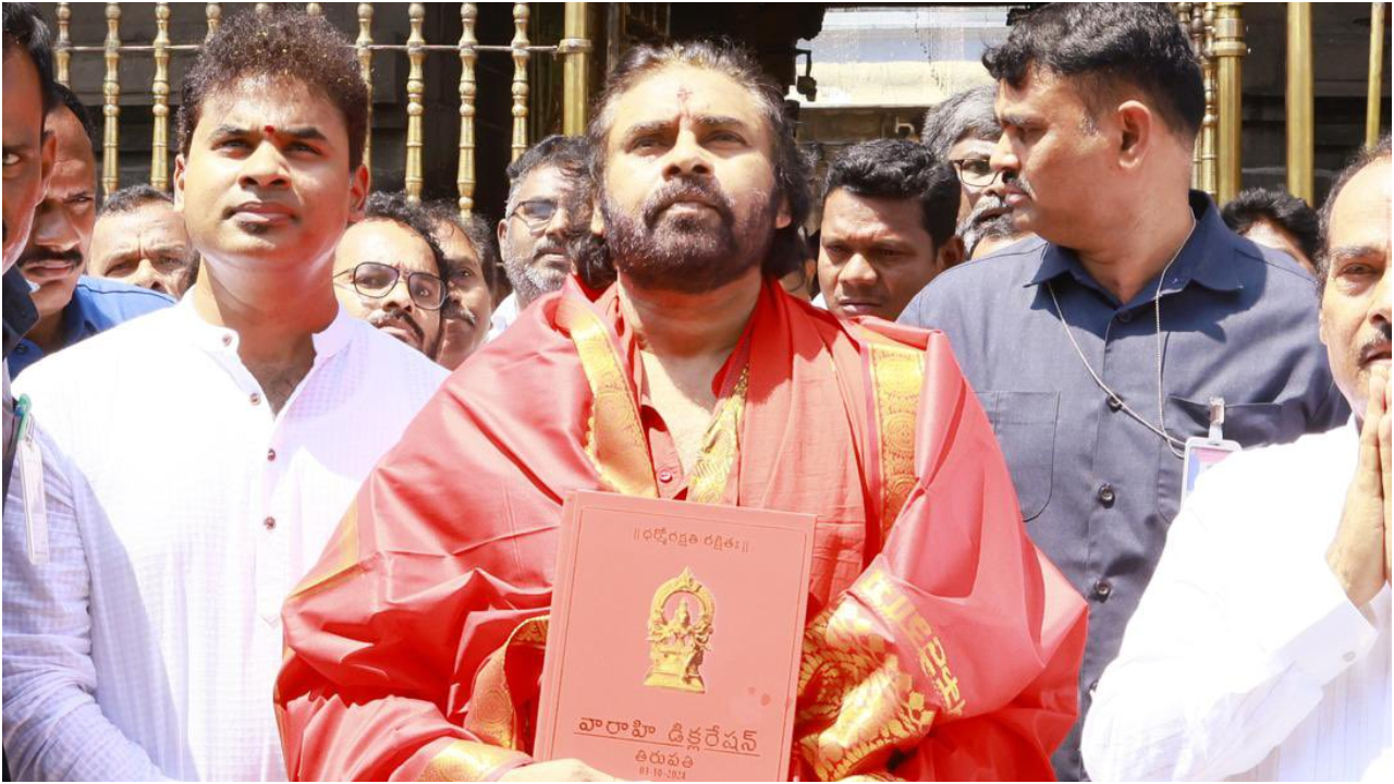 Andhra Pradesh DyCM Pawan Kalyan. Credit: x.com/PawanKalyan