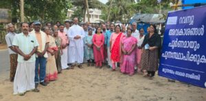 group led by parish priest Fr Francis Thaniyath from Kottapuram diocese