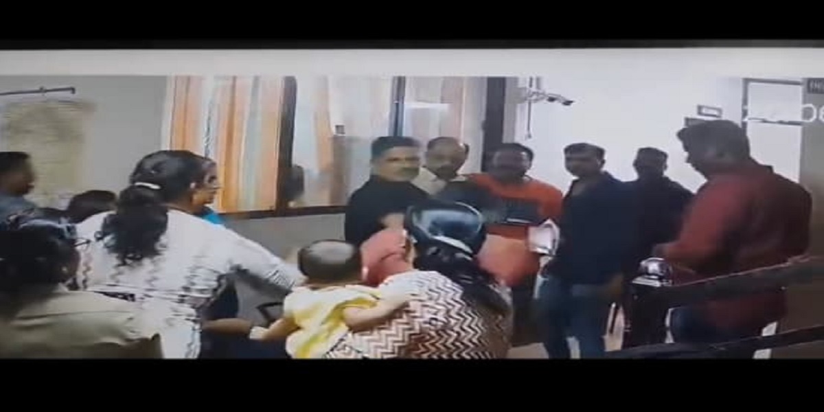 In another case of Kerala police atrocity coming to light, CCTV footage has revealed a pregnant woman being physically assaulted inside a police station by a senior officer.