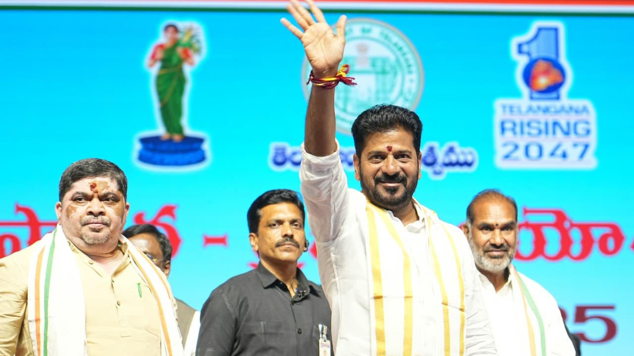 Telangana CM Revanth Reddy. Credit: x.com/revanth_anumula