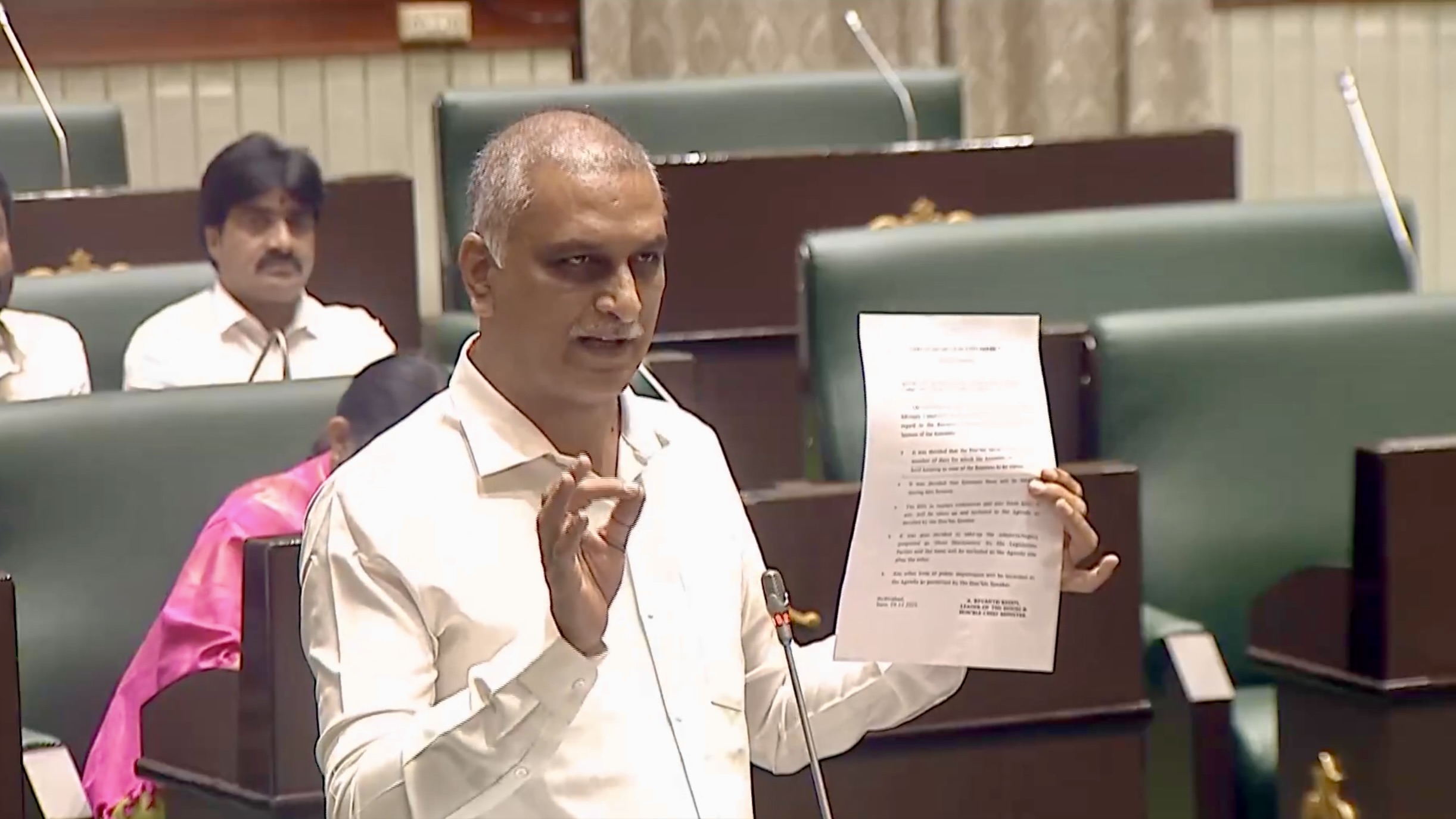 BRS boycotts Telangana Assembly, accuses Speaker of bias, slams CM Revanth’s ‘foul’ remarks