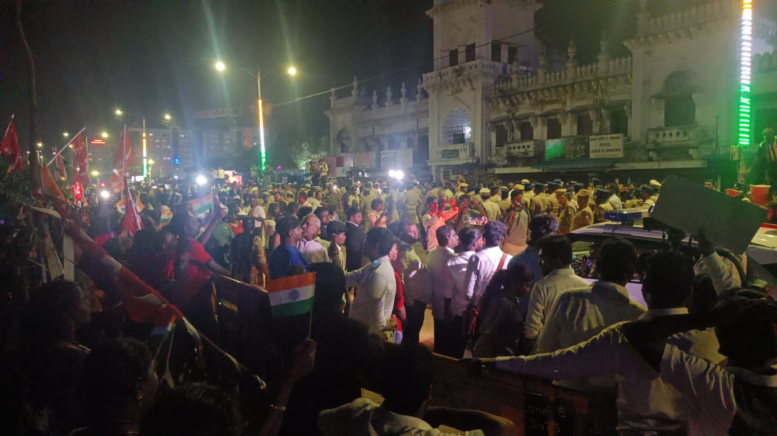 File photo of sanitation workers protesting in Chennai
