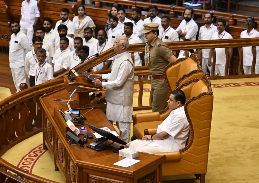 Governor Rajendra Vishwanath Arlekar at the Assembly