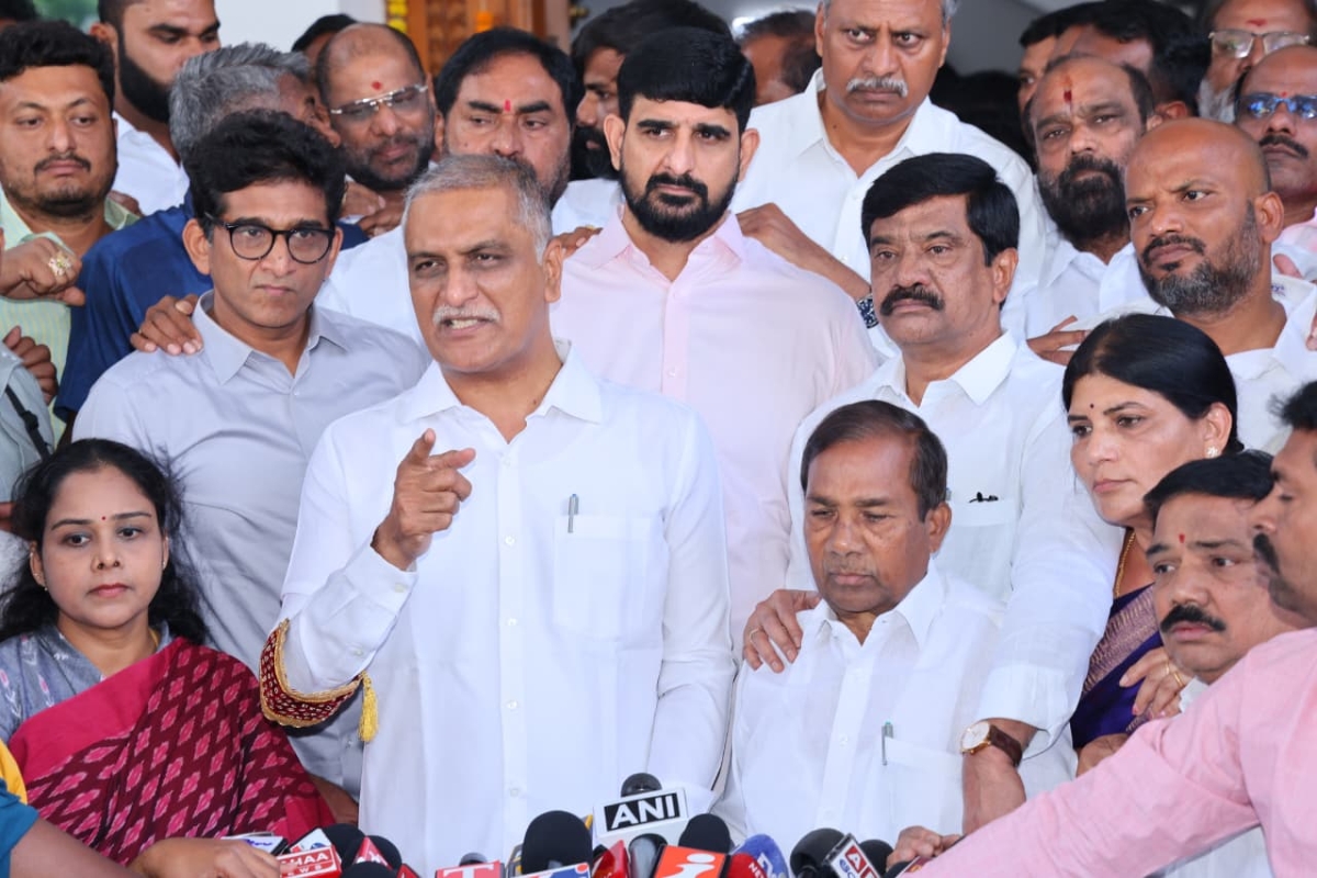 Harish Rao questioned by SIT