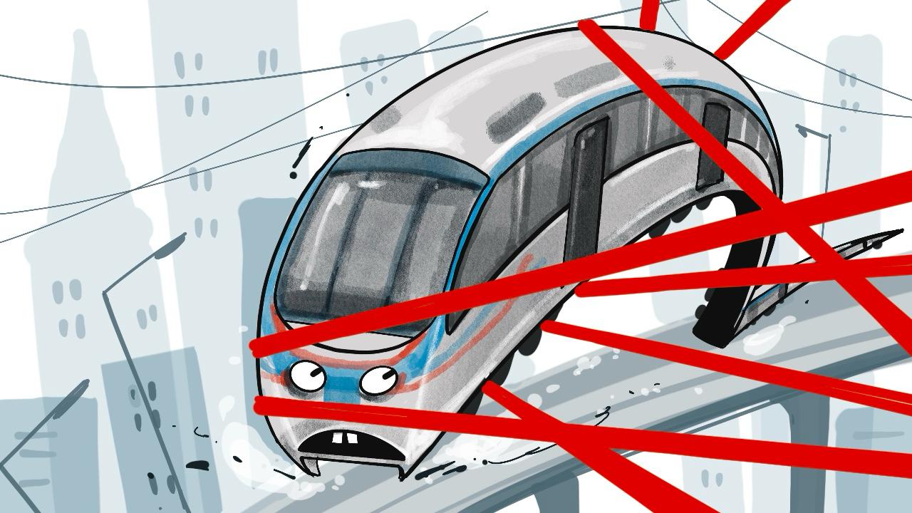 Commuters are the receiving end as the project remains on paper.