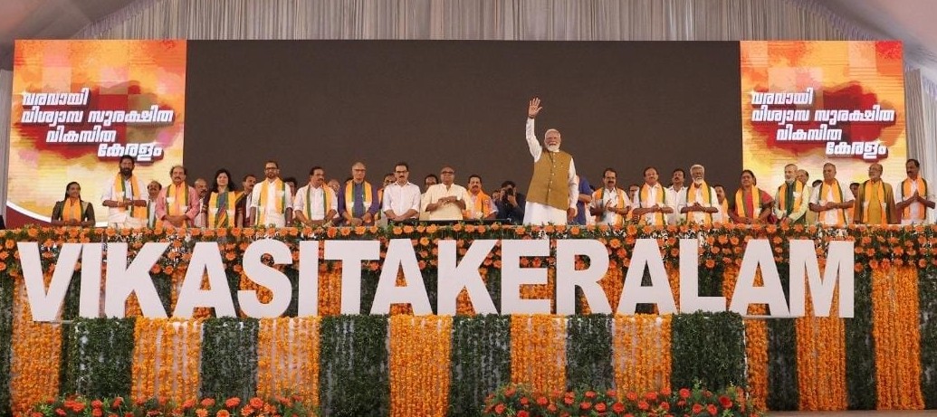 Modi targets ‘Muslim-Maoist Congress’, calls for an end to Kerala’s political duopoly