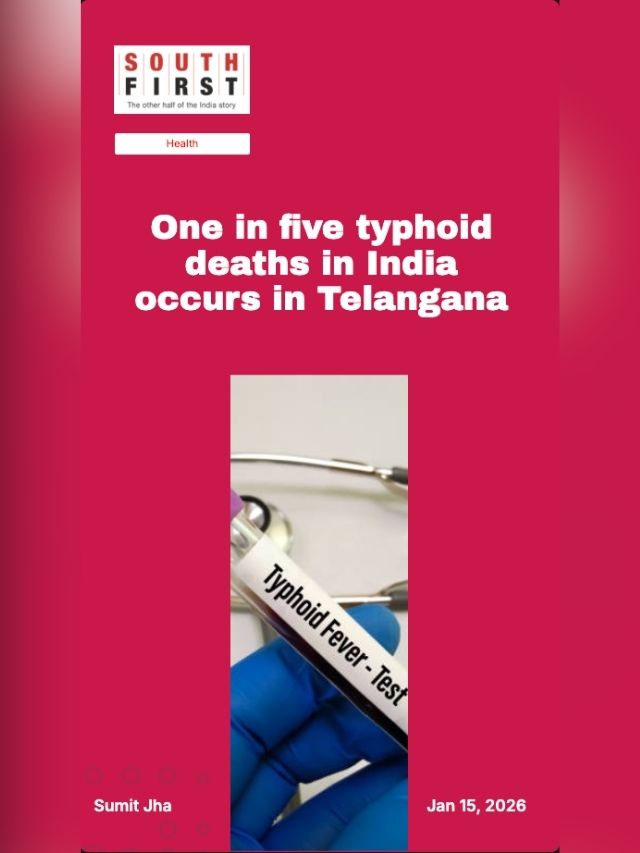 One in five typhoid deaths in India occurs in Telangana