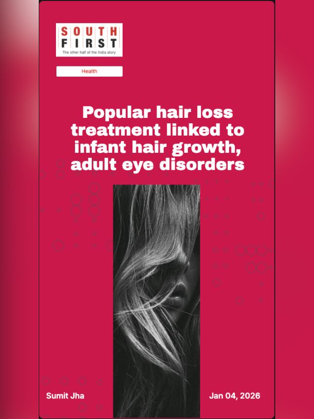 Popular hair loss treatment linked to infant hair growth, adult eye disorders