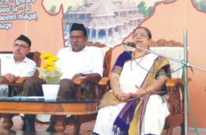 Preethi Natesan at an RSS outreach programme(file)