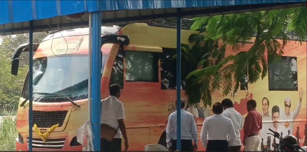 TVK campaign vehicle