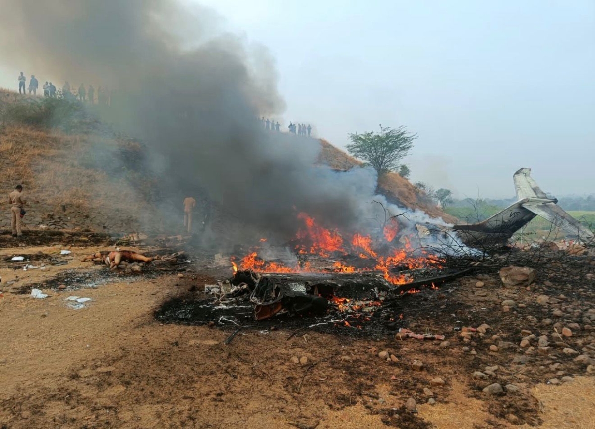 Maharashtra Dy CM Ajit Pawar killed in aircraft crash in Baramati