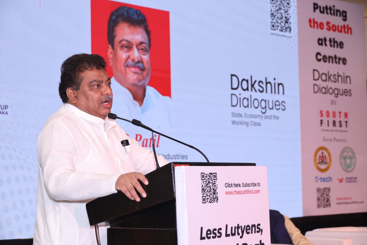 MB Patil at the Dakshin Dialogues.