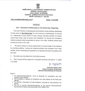 Copy of the Order