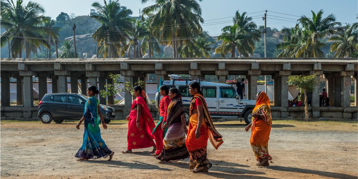 A group of women in Karnataka.