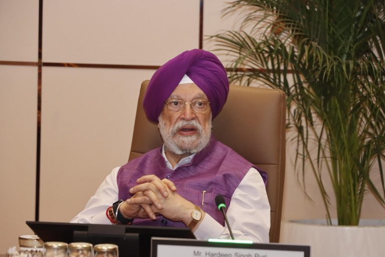Union Petroleum Minister Hardeep Singh Puri. Credit: x.com/HardeepSPuri