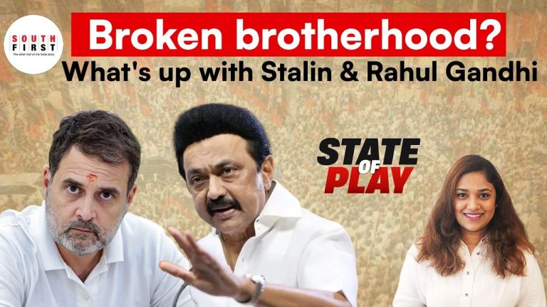 Rahul Gandhi and MK Stalin