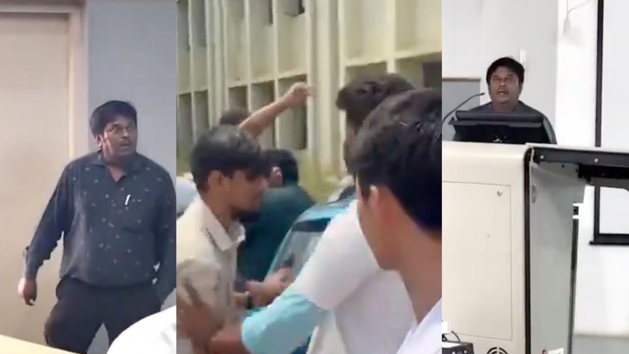 Bengaluru college professor ‘proposes’ to student in class; students assault him