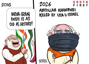 Union government directs X to block Satish Acharya’s cartoons criticising PM Modi