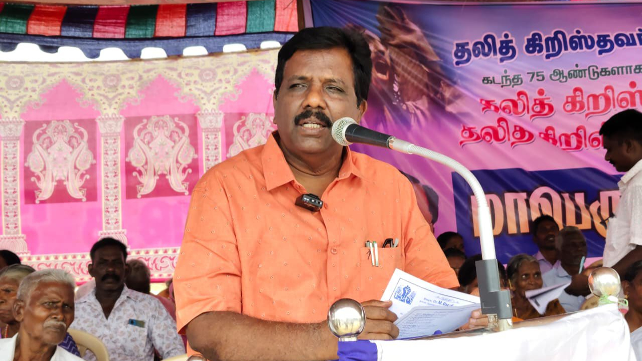 VCK MP D Ravikumar. Credit: x.com/WriterRavikumar