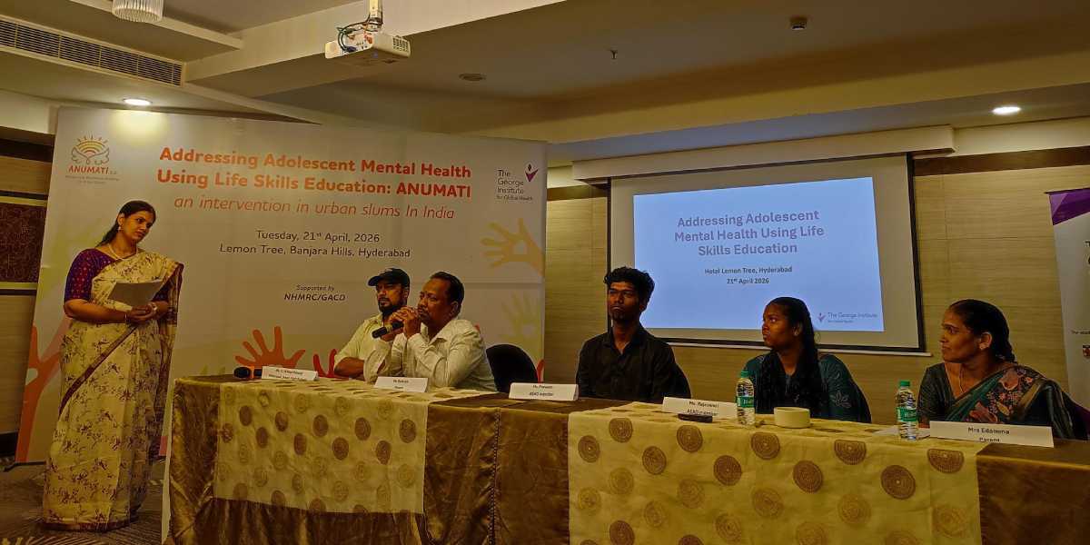 The most striking element of the symposium was its opening panel: adolescents speaking about their own experiences.