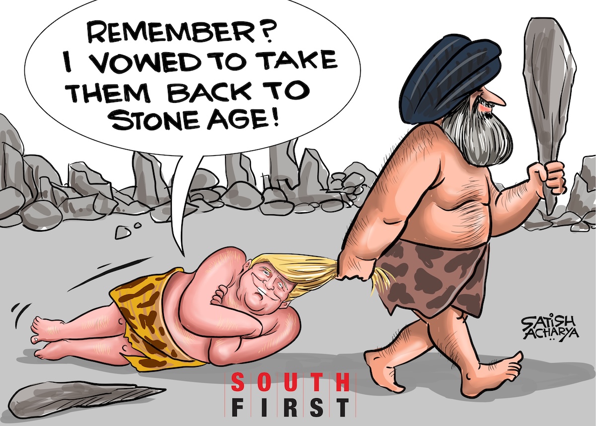 Trump threatens to take Iran back to stone age, Iran undeterred