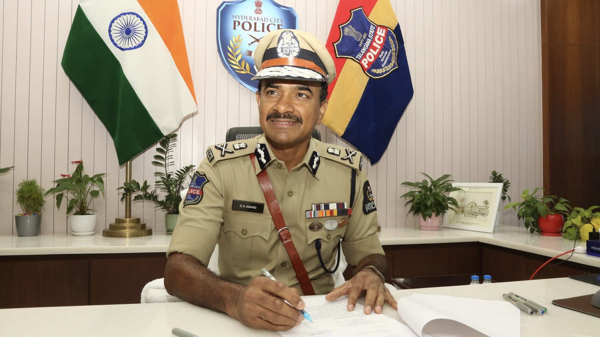 Telangana appoints CV Anand as Director General of Police, replacing Shivdhar Reddy