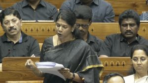 Centre using women as “human shields”: When Kanimozhi flayed delimitation bill