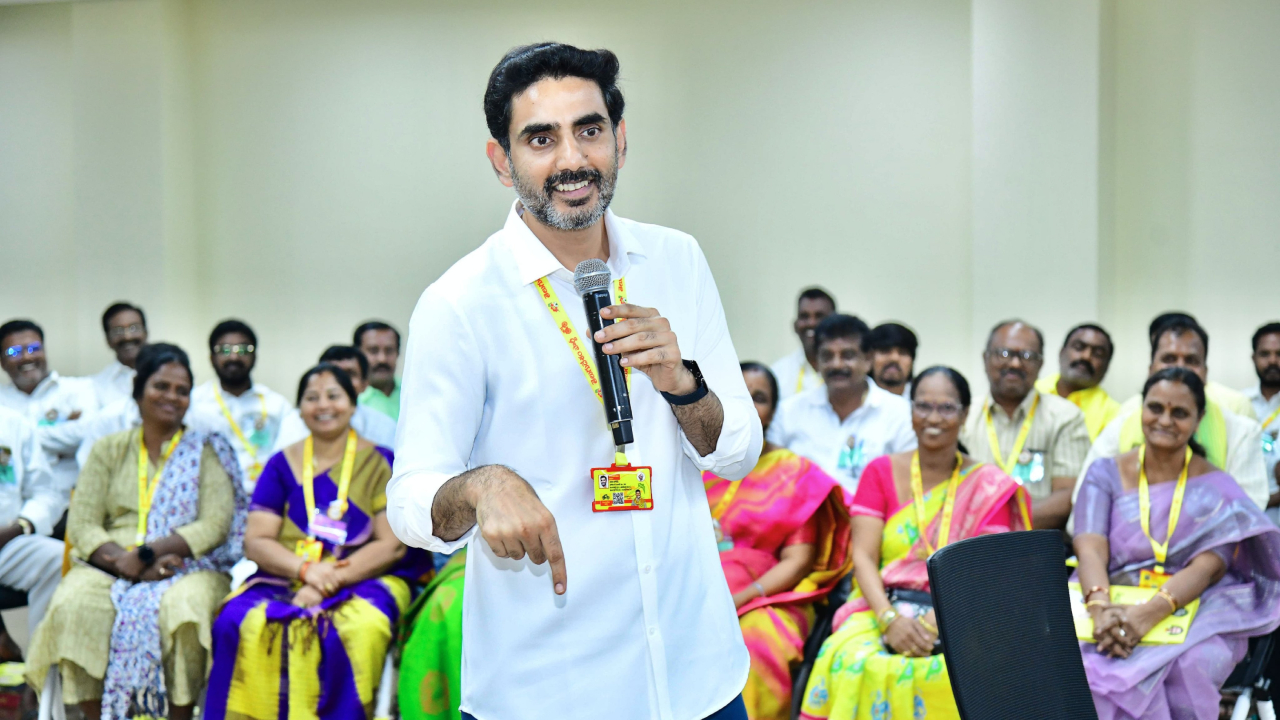Nara Lokesh. Credit: x.com/naralokesh