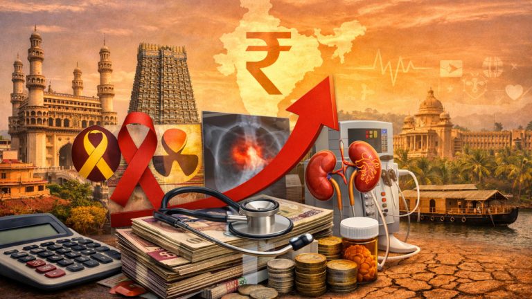 The five states present something that aggregate health statistics have consistently obscured.