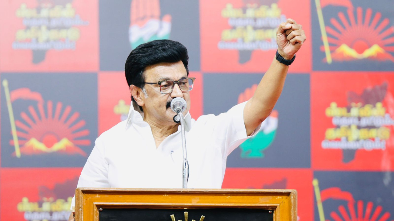 Tamil Nadu CM MK Stalin. Credit: x.com/mkstalin