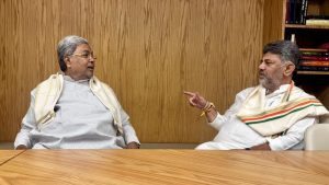 Siddaramaiah, Shivakumar meet Congress top brass amid speculation over leadership, Cabinet reshuffle