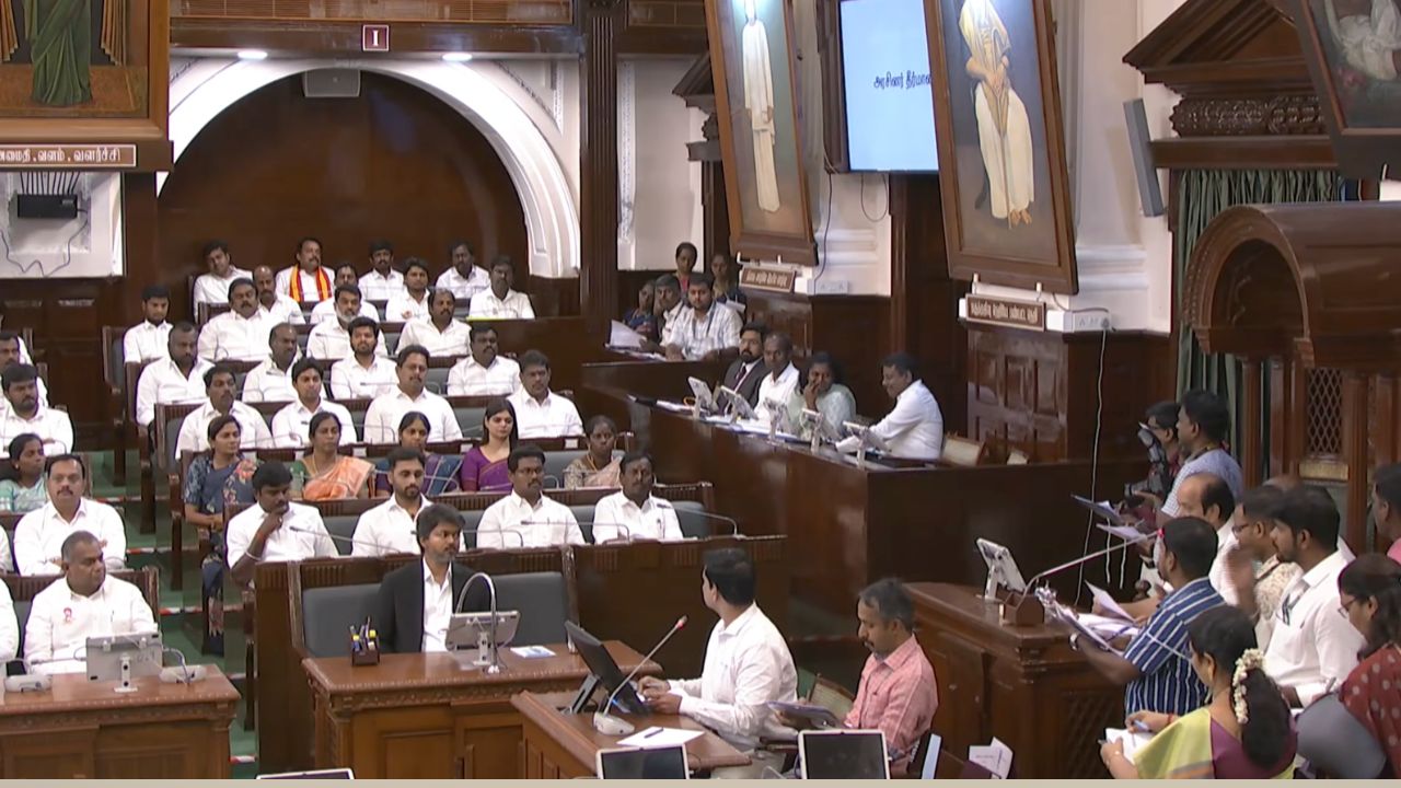 A confidence vote was held in the Tamil Nadu Assembly.