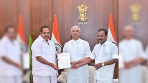 AIADMK leaders meet Governor, seeks CBI probe into TVK’s ‘horse-trading’