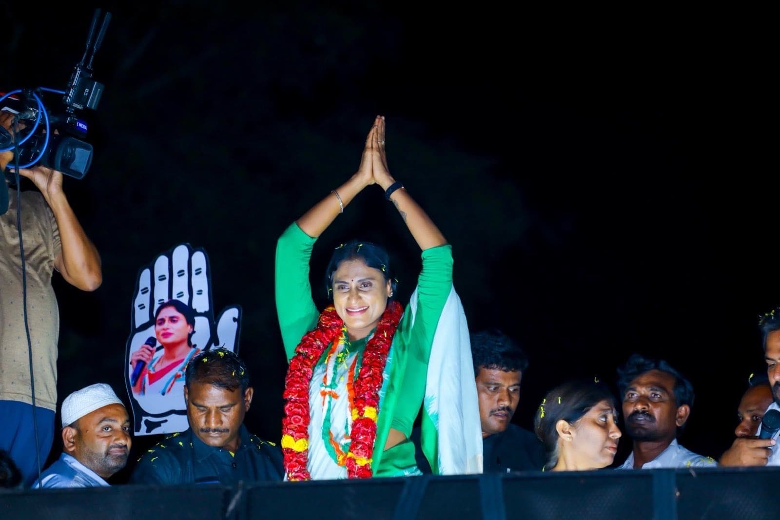 APCC chief YS Sharmila