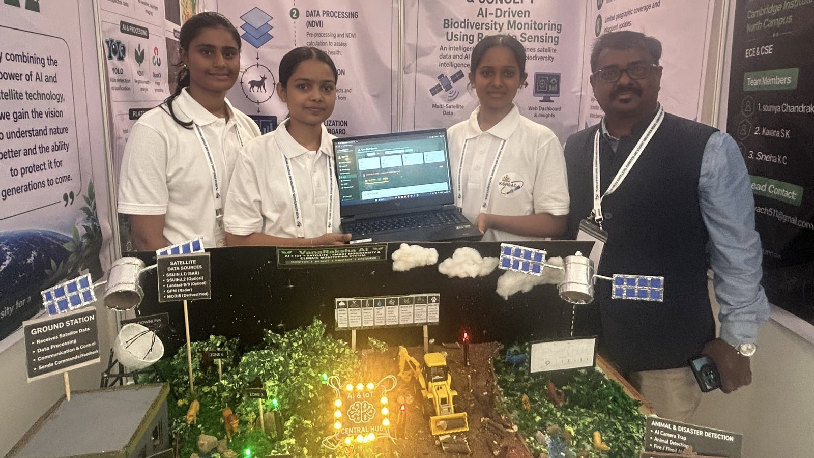 In a city under stress, young innovators map a smarter future for Bengaluru at K-GIS exhibition