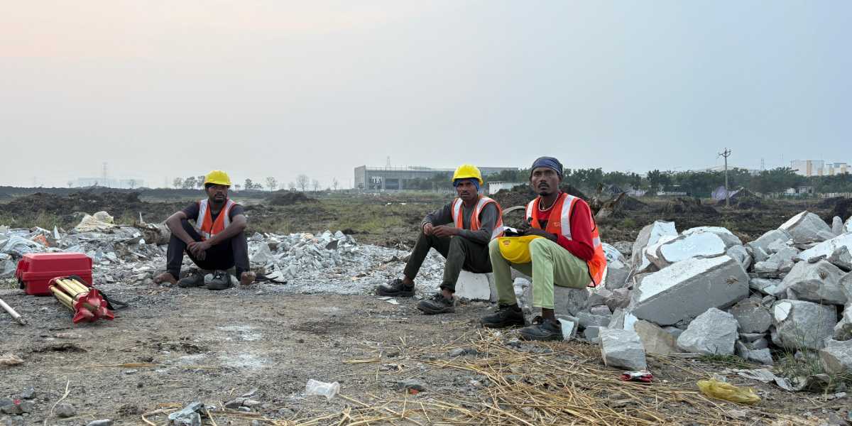 Construction workers.