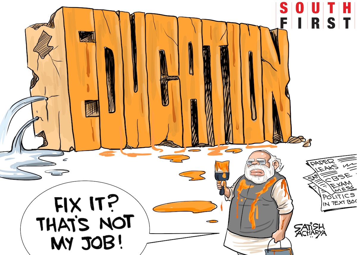 From NEET, CBSE to UPSC - Modi government fails students.