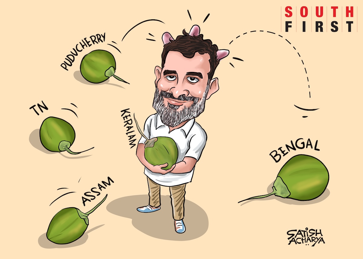 Congress on the losing side in all but Kerala assembly polls