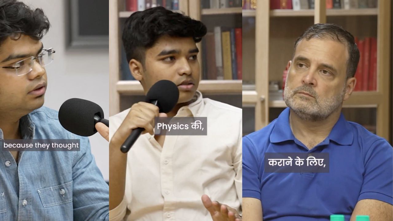 ‘A chat with my fellow anti-national Soros agents’: Rahul Gandhi meets students affected by CBSE OSM row