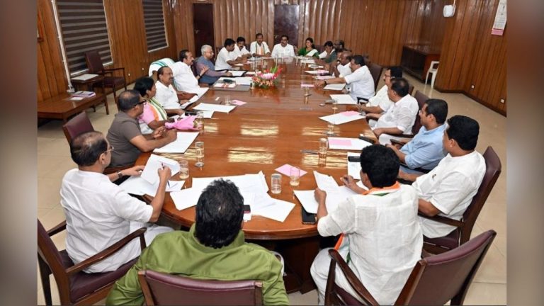 The first Cabinet meeting of the VD Satheesan-led UDF government on 18 May 2026.