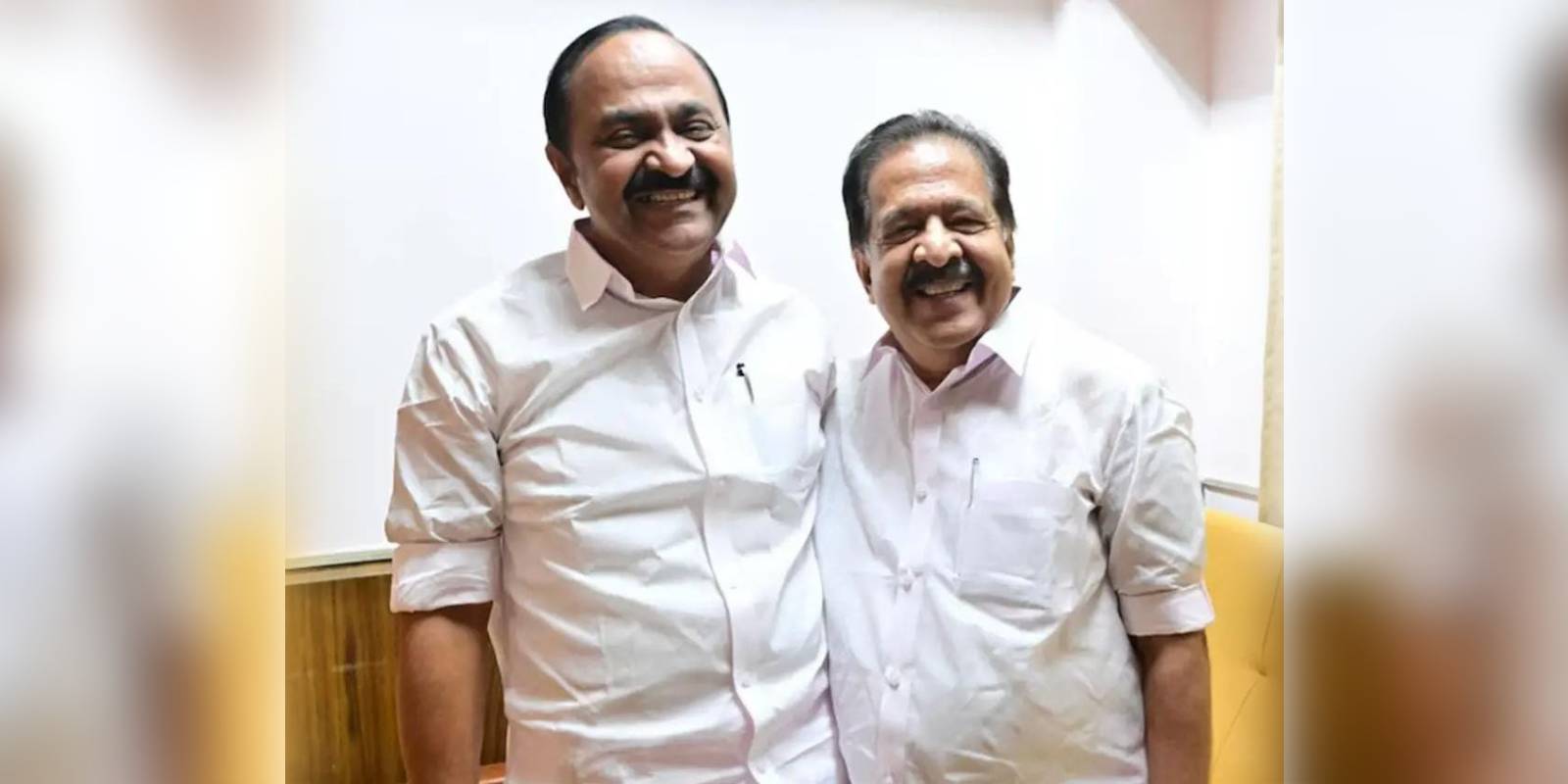 V D Satheesan and Ramesh Chennithala