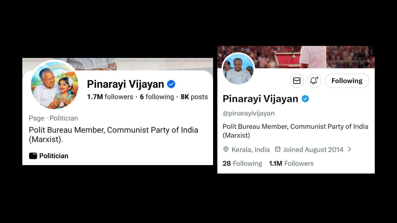 Pinarayi Vijayan drops ‘Chief Minister’ title from social media hours before Kerala vote count