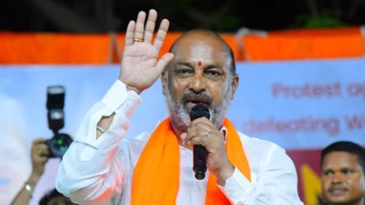 MoS Bandi Sanjay Kumar. Credit: x.com/bandisanjay_bjp