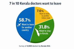 7 in 10 Kerala doctors want to leave