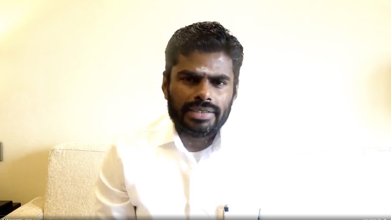 K Annamalai.