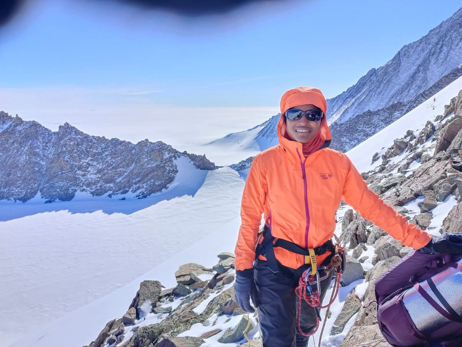 Anvitha has moved a step closer to becoming one of the few Indian women to conquer the highest peaks on all seven continents.