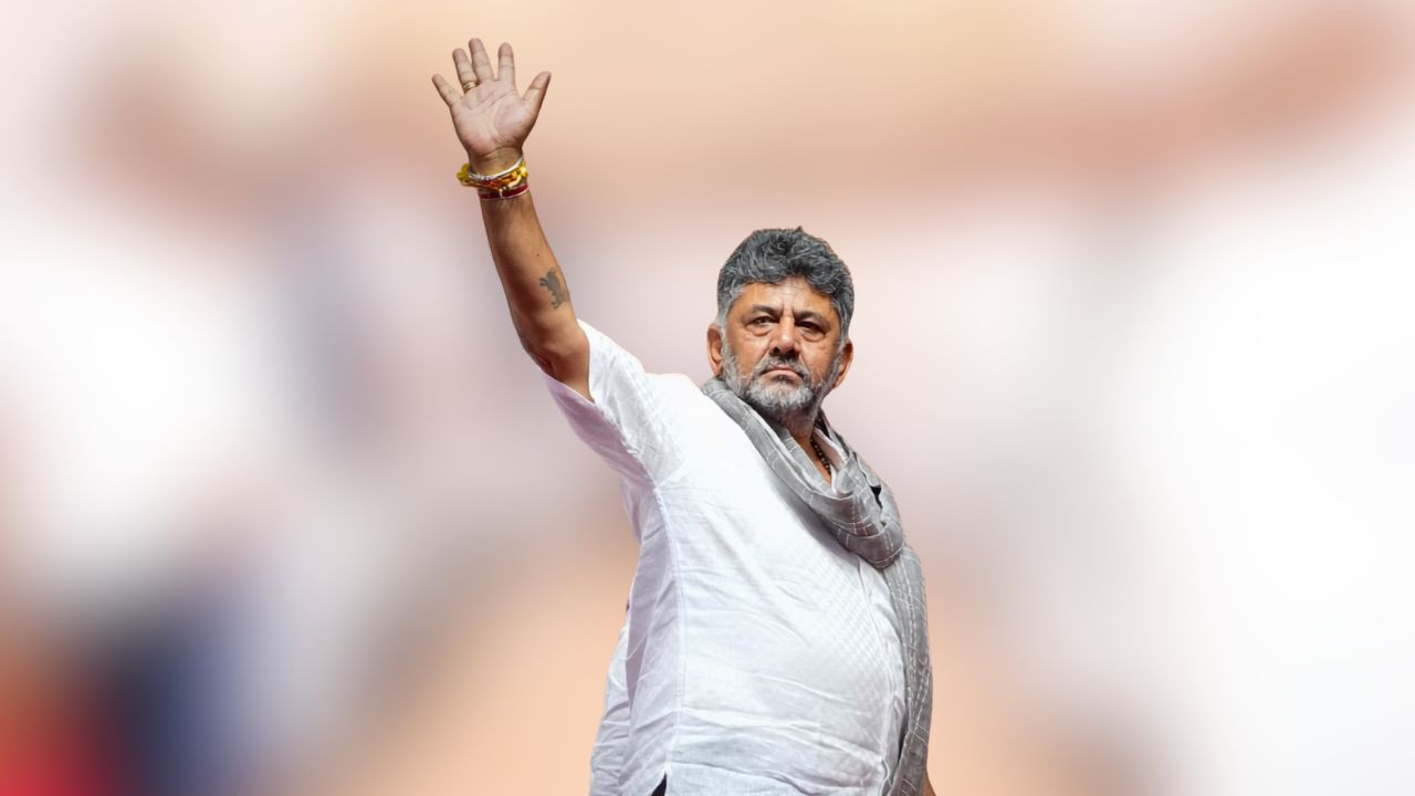DK Shivakumar.